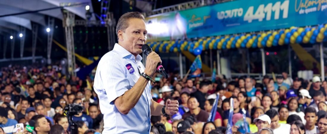 “O Amazonas é 44.111”: Adjuto Afonso lança campanha à reeleição com 12 mil apoiadores em Manaus